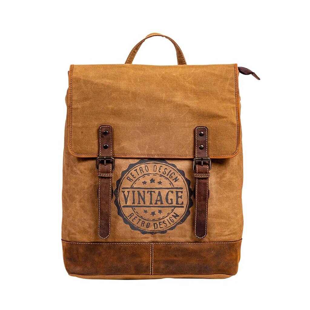 Water Stop Vintage Backpack Myra Bag S-9290