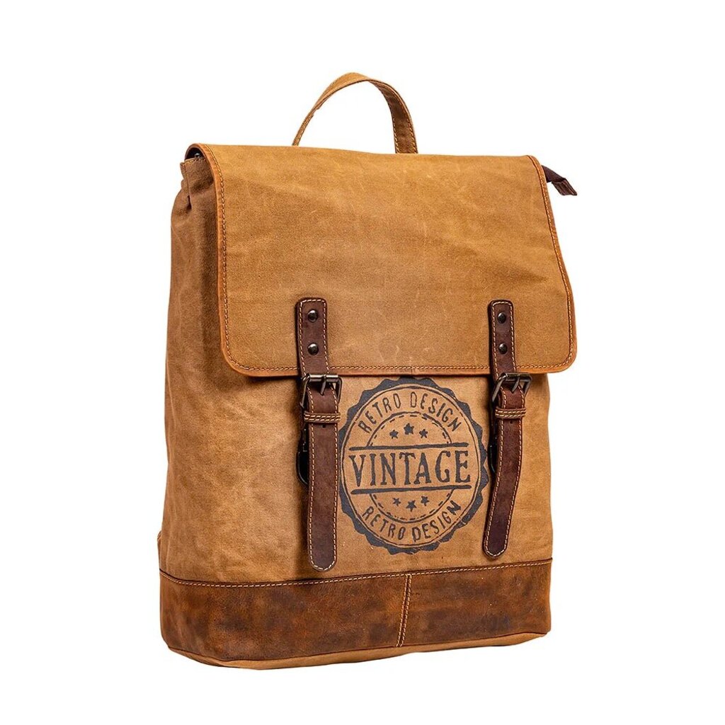 Water Stop Vintage Backpack Myra Bag S-9290