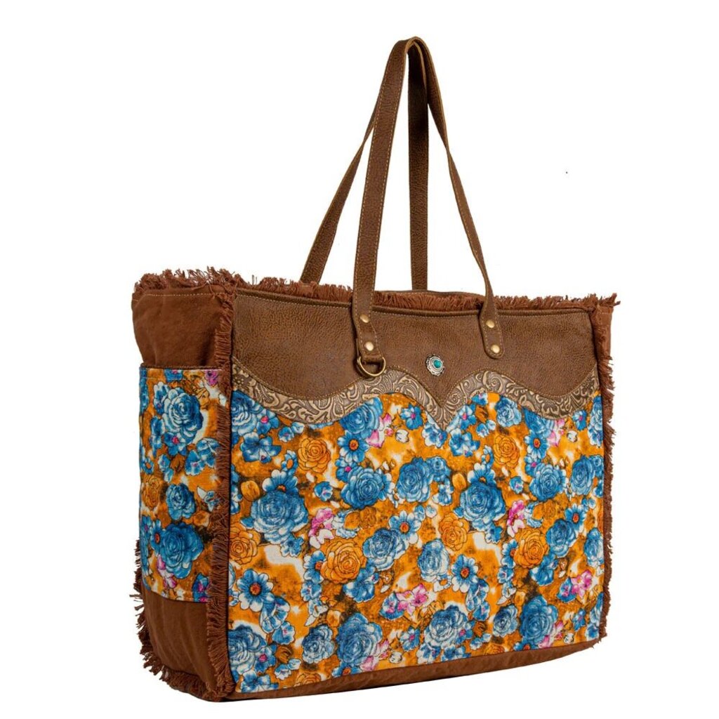 Blue Ridge Blooms Weekender Myra Bag S-6794
