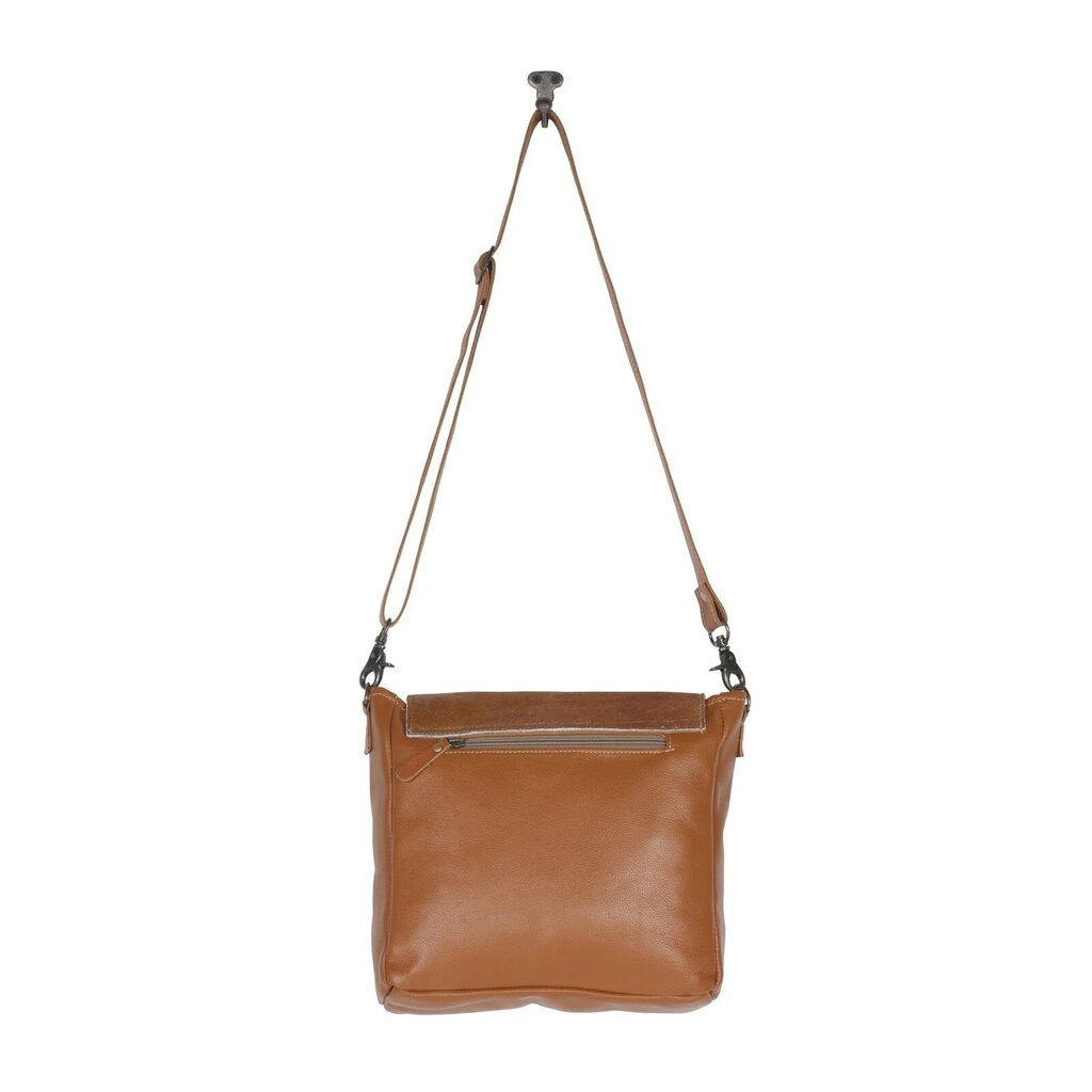 Vintage Hues Leather & Hairon Myra Bag S-4397