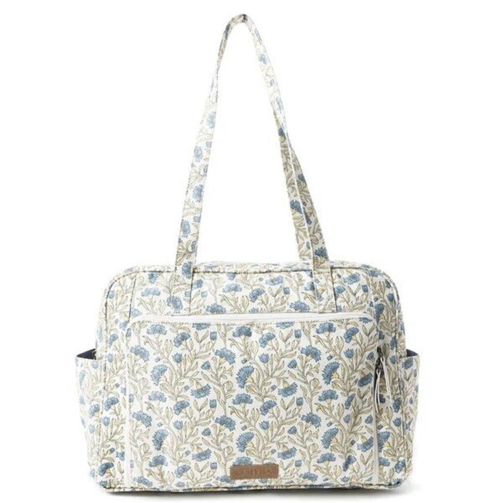 Royal Damask Myra Diaper Bag in Off WHITE S-11834