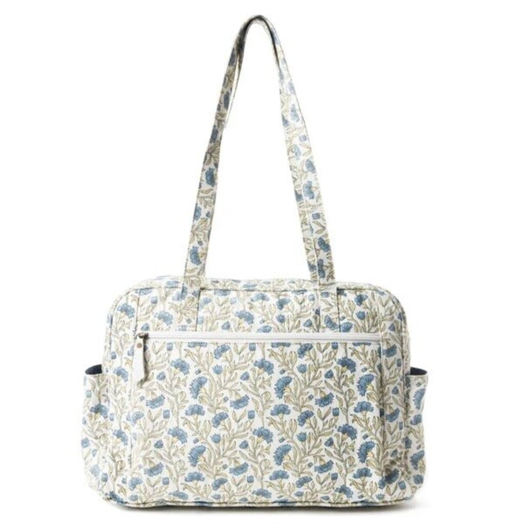 Royal Damask Myra Diaper Bag in Off WHITE S-11834