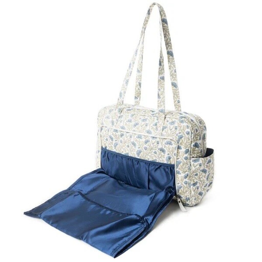 Royal Damask Myra Diaper Bag in Off WHITE S-11834