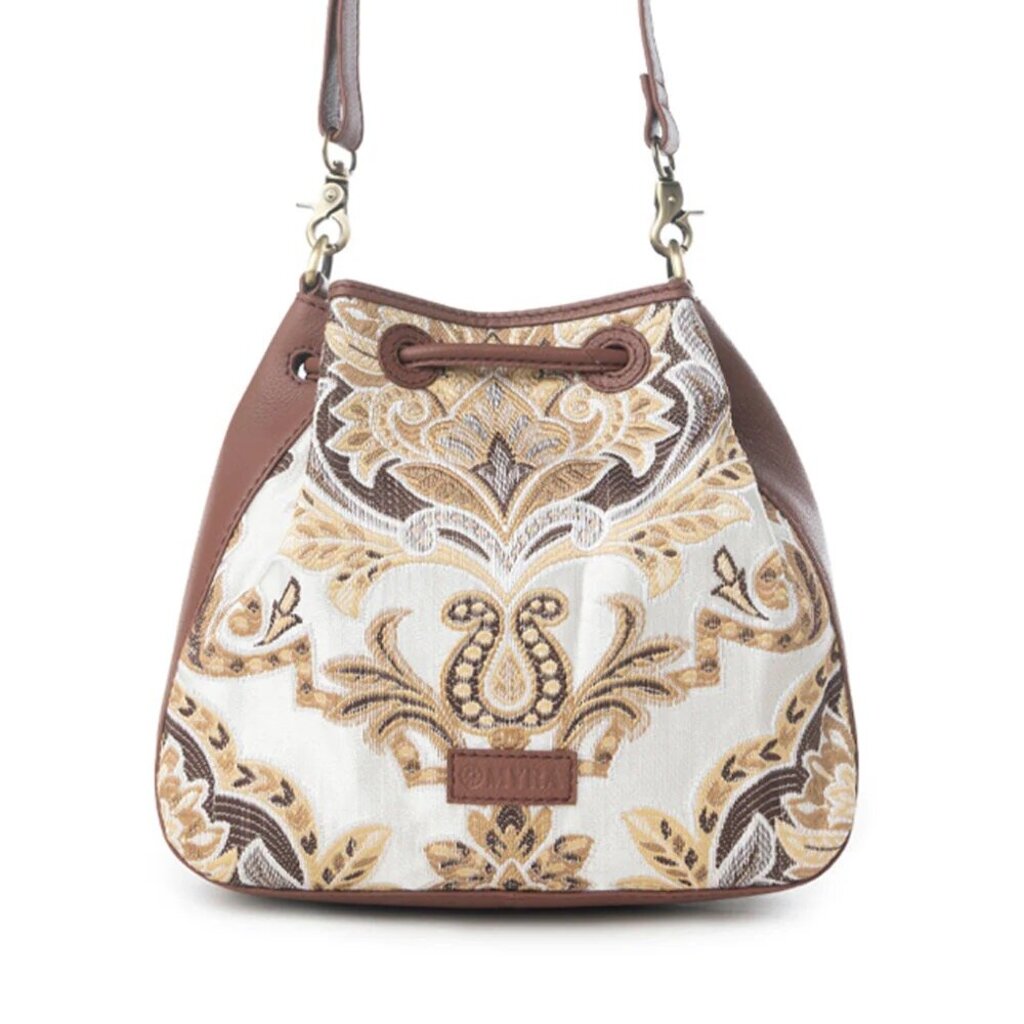 Myra Old Soul Bucket Bag Golden Ivory S-13929