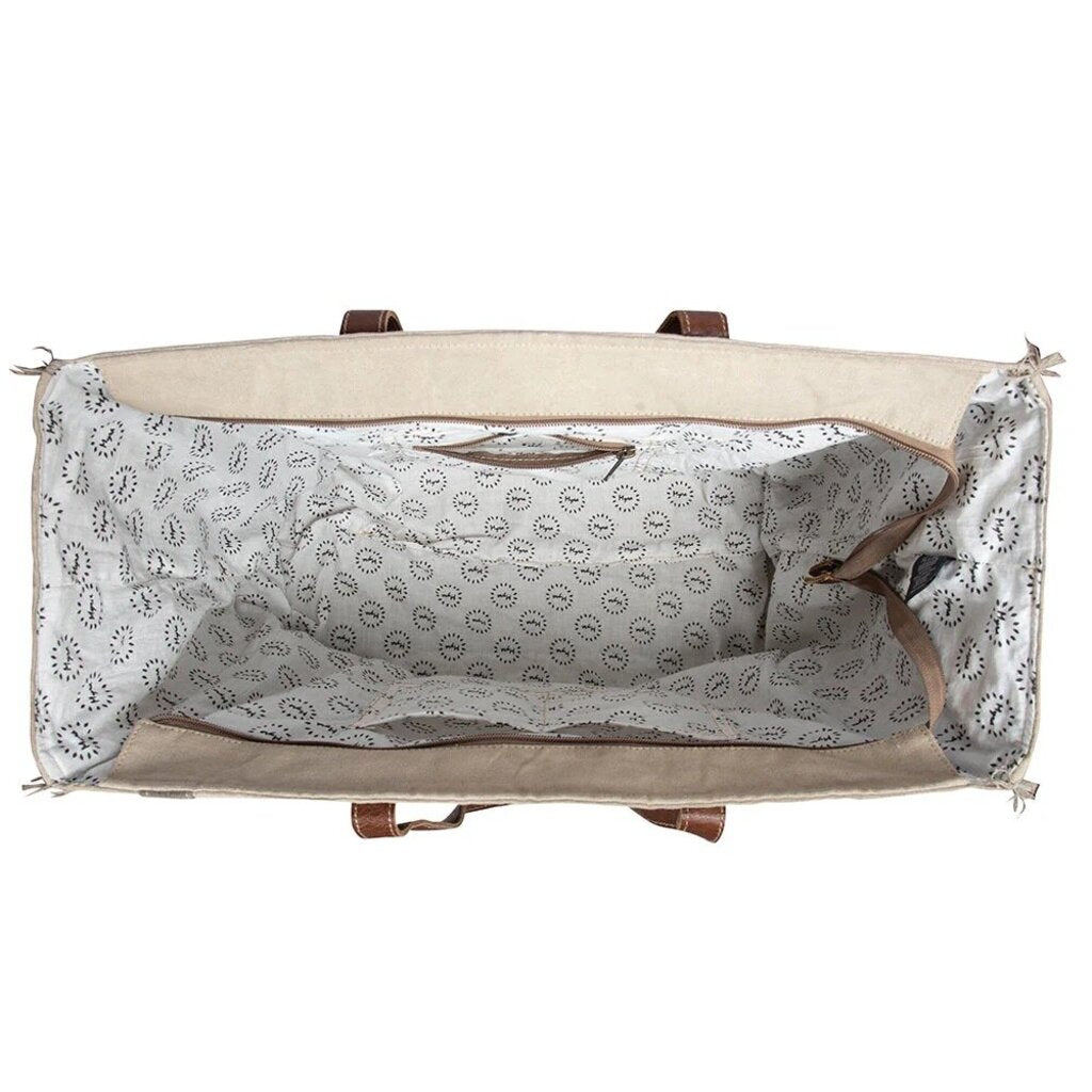 Army Motif Weekender Myra Bag S-8054