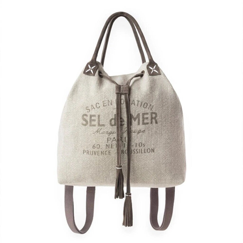 Myra Sel de Mer Bucket Backpack Drift Olive S-13272