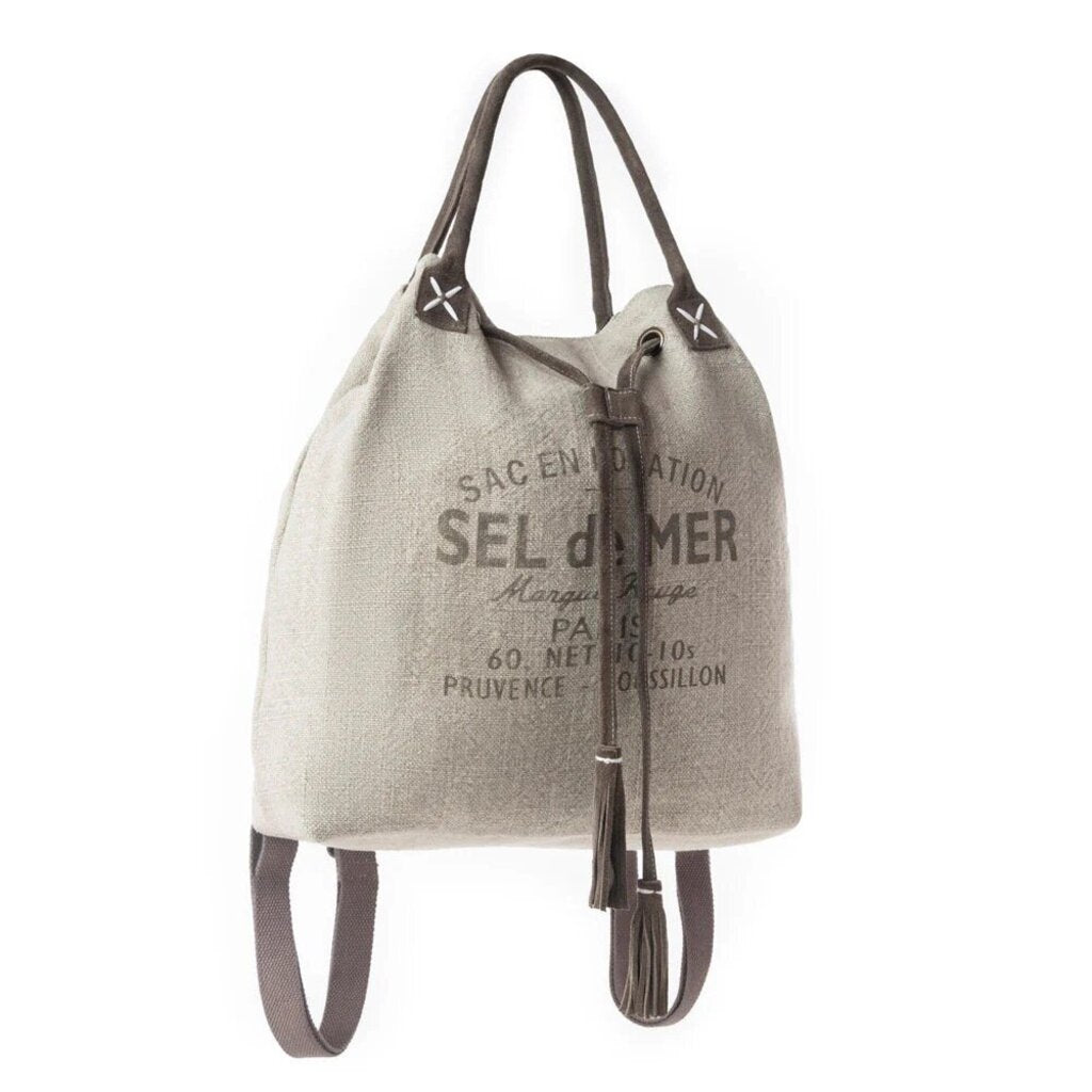 Myra Sel de Mer Bucket Backpack Drift Olive S-13272