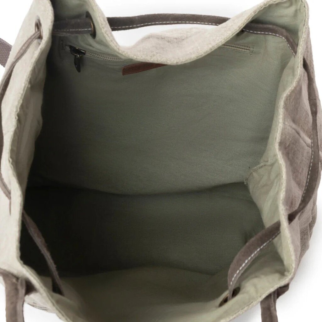 Myra Sel de Mer Bucket Backpack Drift Olive S-13272