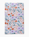 Ghosts In The Garden Geometry Tea Towel