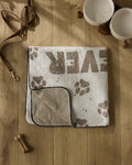Fur Ever Friends Plush Geometry Towel