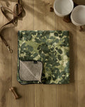 Camo Plush Geometry Towel