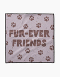 Fur Ever Friends Geometry PAW Towel