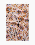 Autumn Bouquet Geometry Tea Towel