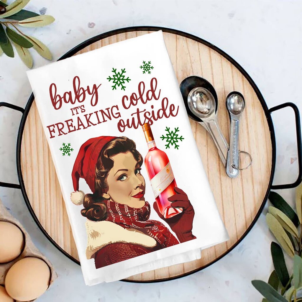 Baby It's Cold Outside Tea Towel TT-5170