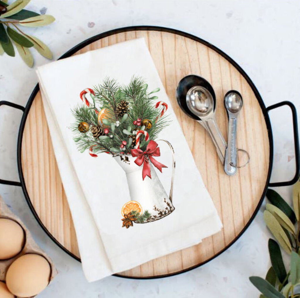 Country Christmas Tea Towel TT-4779