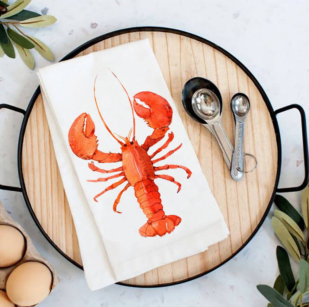 Maine Lobster Flour Sack Tea Towel TT-2054