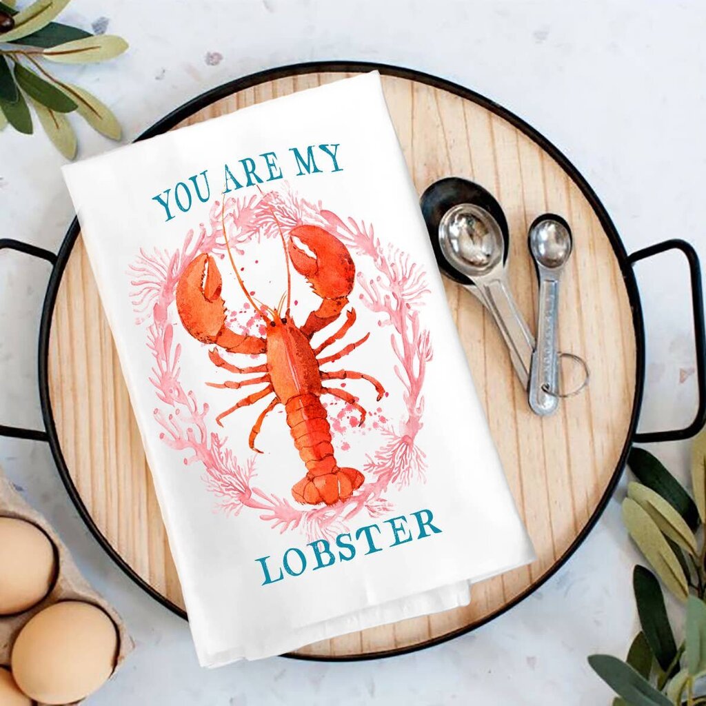 You Are My Lobster Flour Sack Tea Towel TT-2049
