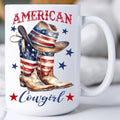 Western American Cowgirl Boots 15 oz MUG-5118