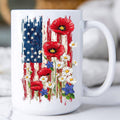 Patriotic American Flag 15 oz MUG-5110