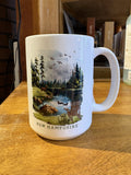 Adirondack Chair Lake Loons NH 15 oz MUG-10955