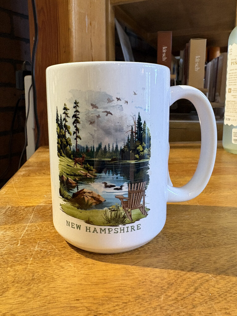 Adirondack Chair Lake Loons NH 15 oz MUG-10955