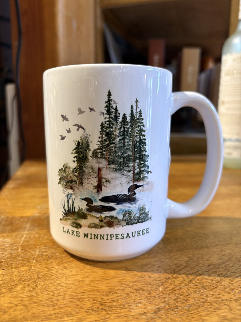 Loons On Lake Winni 15 oz MUG-10234