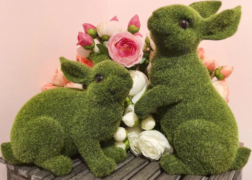 Moss Bunny Standing AS1556 GRN