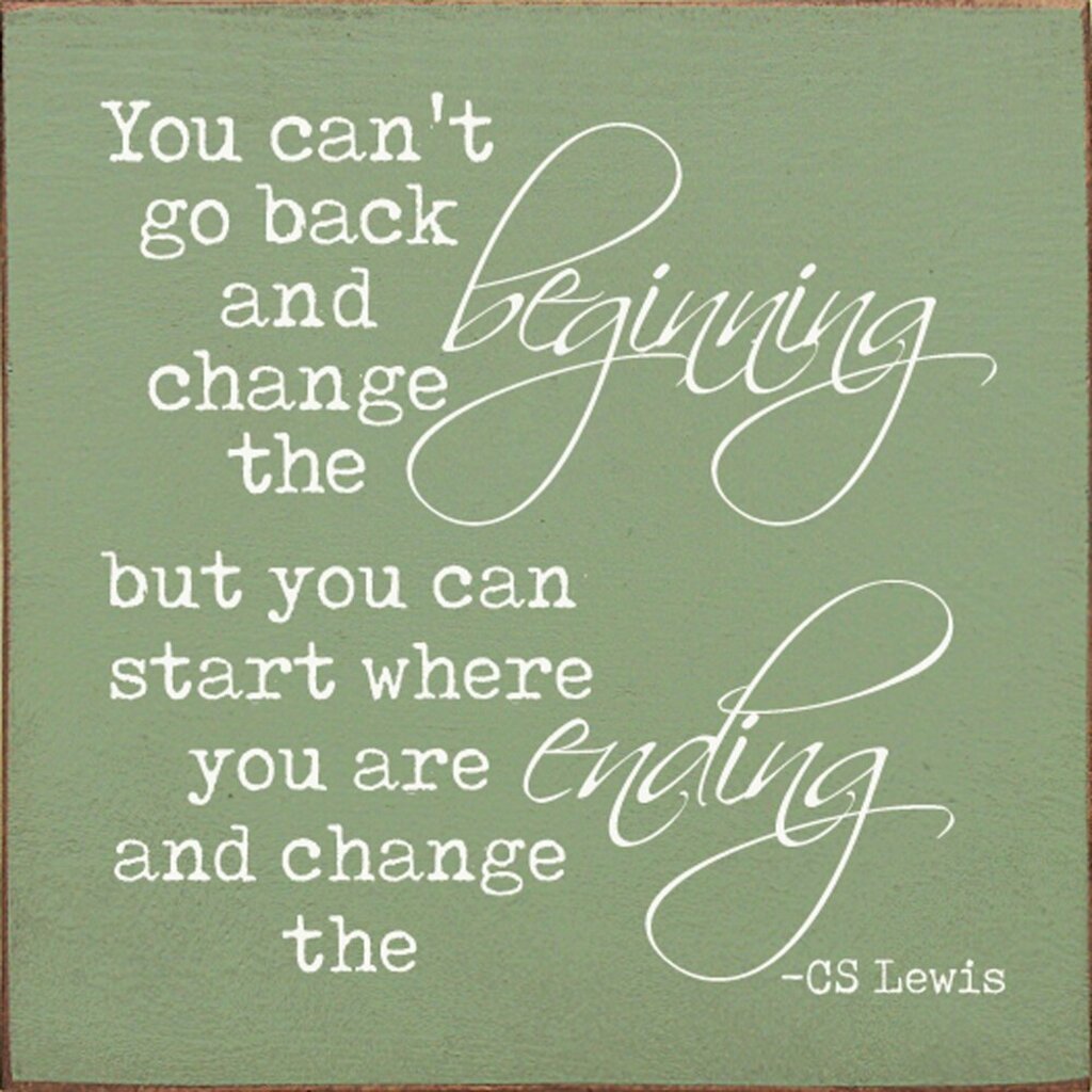 You Can't Go Back 7X7 Sign OLD SAGE t6219