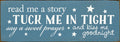 Read me a story Sign 3.5X10 S9836 BLUE