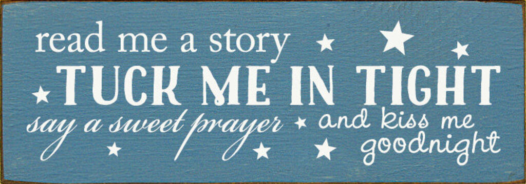 Read me a story Sign 3.5X10 S9836 BLUE