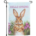 Spring Garden Bunny Flag 122393