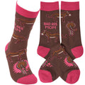 Bad A$ Mom Socks 119666