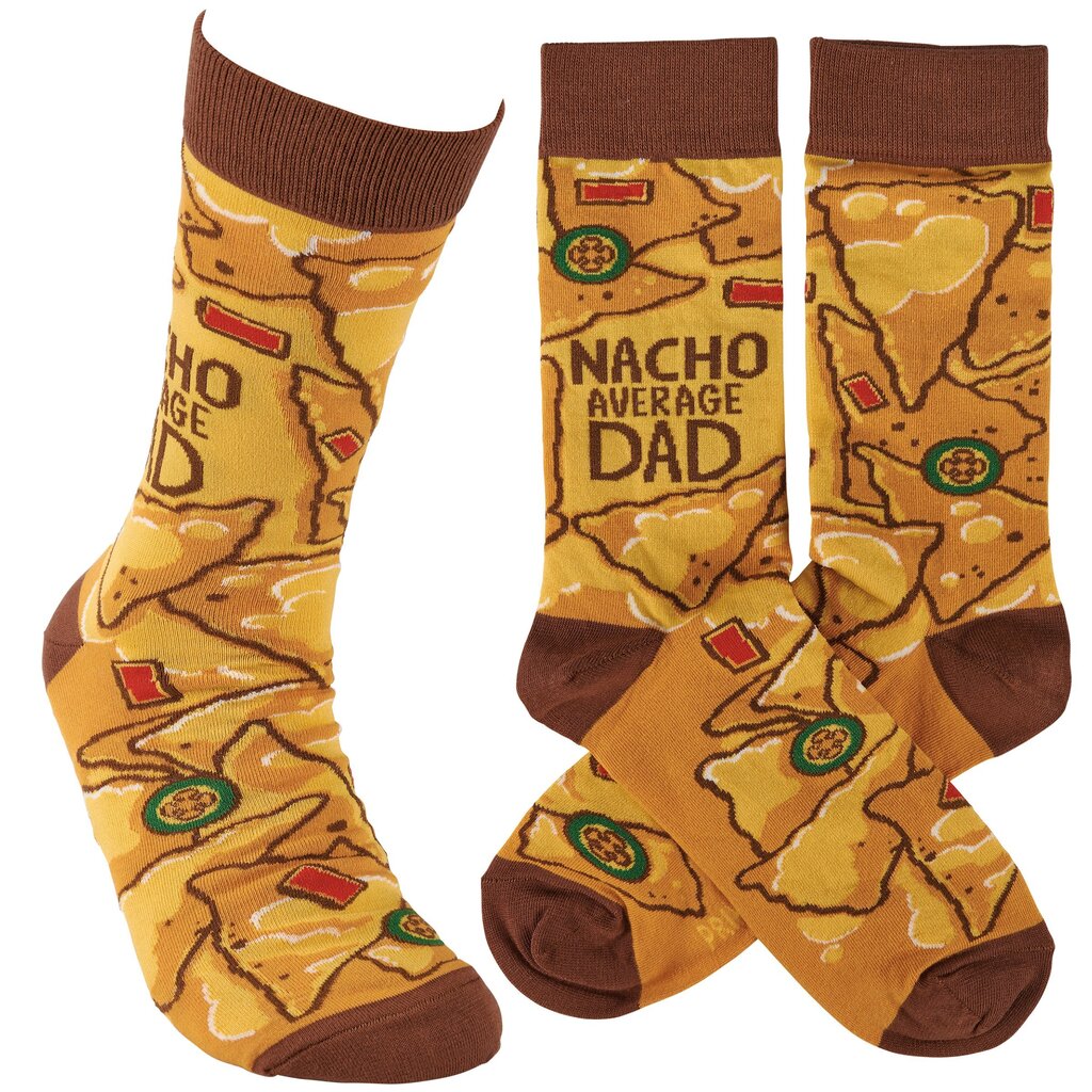 Nacho Average Dad Socks 116492