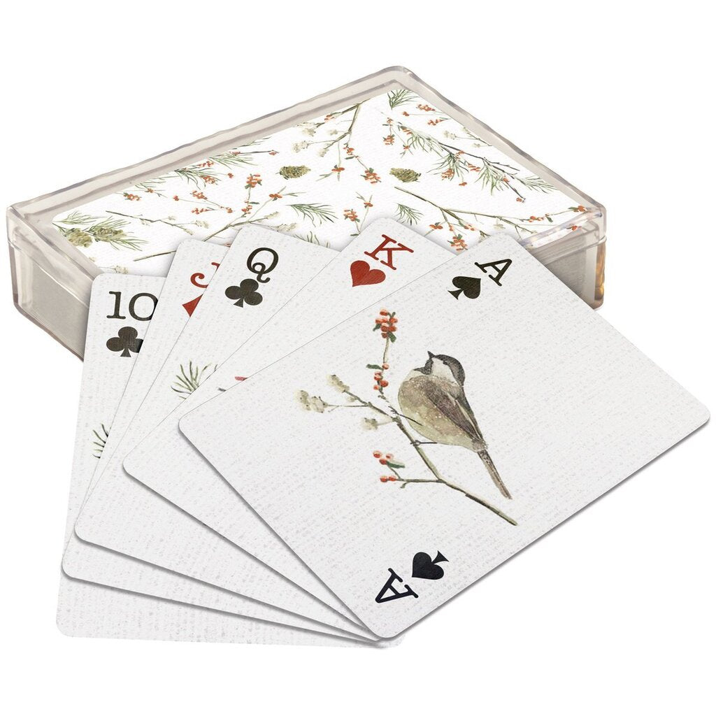 Winter Birds Playing Cards 121023