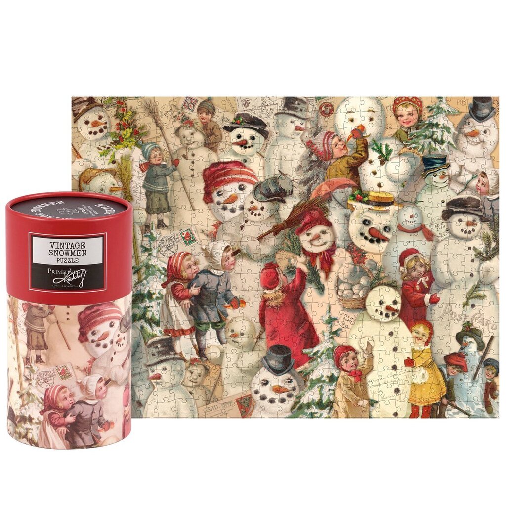 Vintage Snowman Puzzle 118095