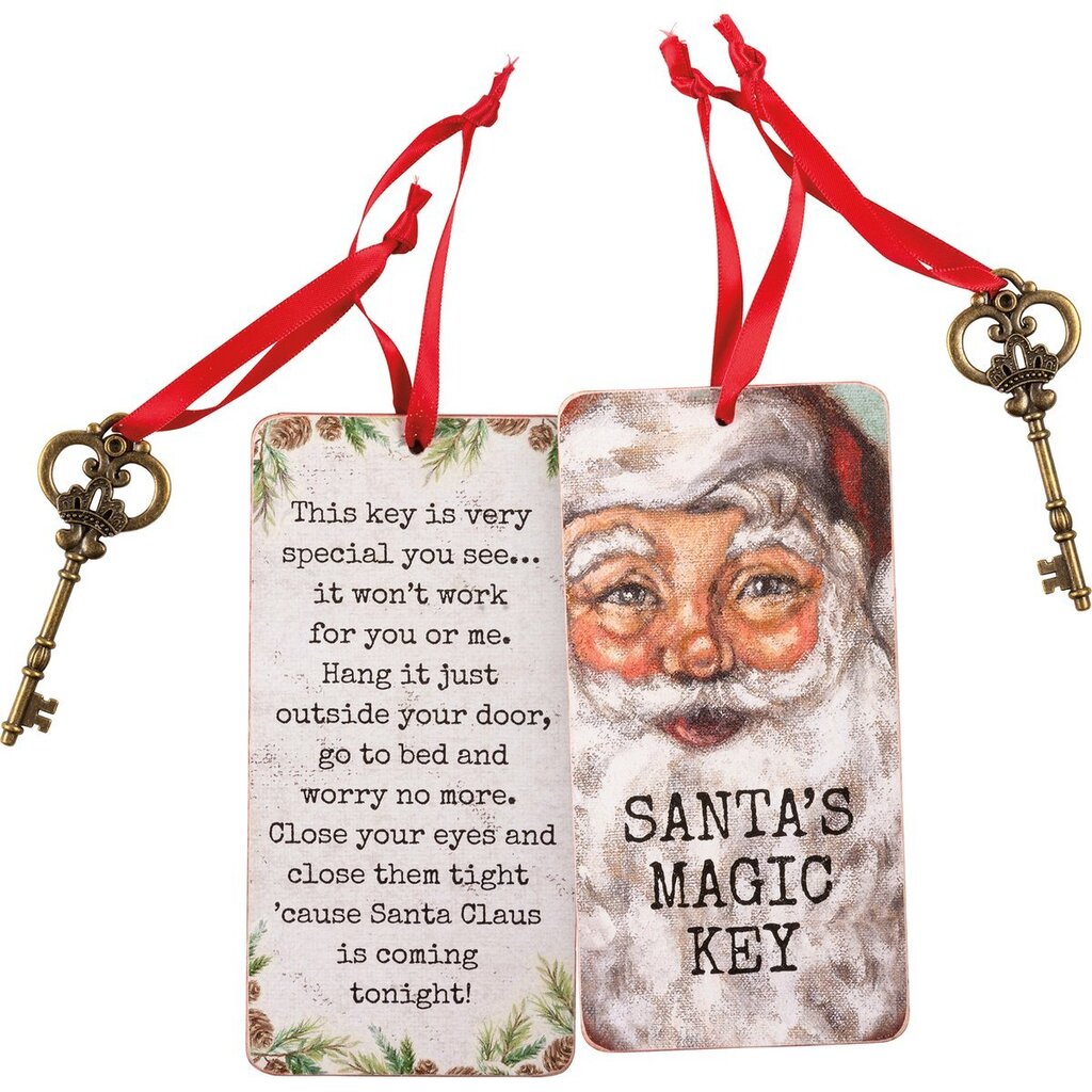 Santa's Key Ornament 113542