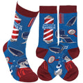 Awesome Barber Socks 117775