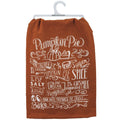 Pumpkin Pie Kitchen Towel 109980
