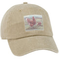 Stonewashed Tan Chicken Baseball Cap 118035