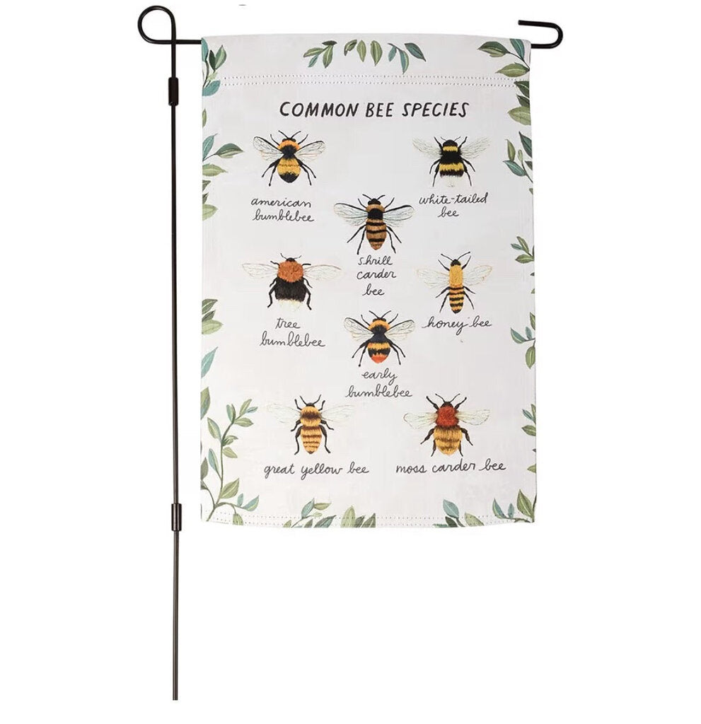Common Bees Garden Flag 12X18 112609