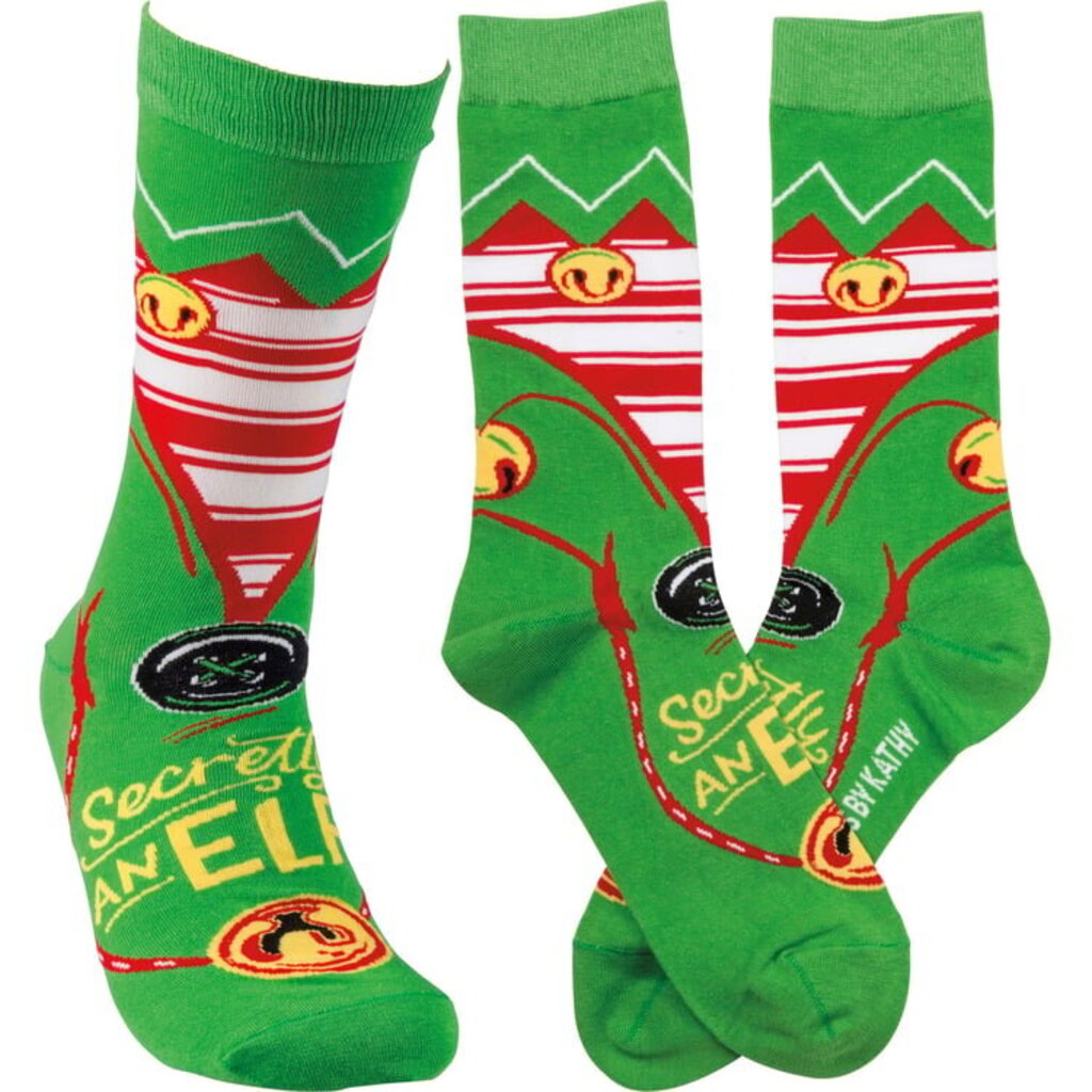 Secretly An Elf Socks 36623
