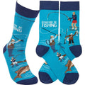 Rather Be Fishing Socks 115091