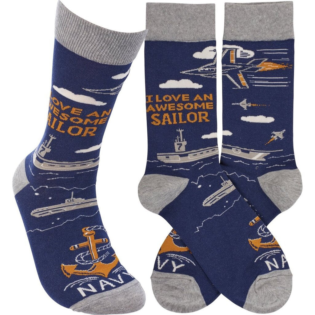 Awesome Sailor Socks 115044