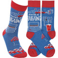 Rather Be Tailgating Socks 115036