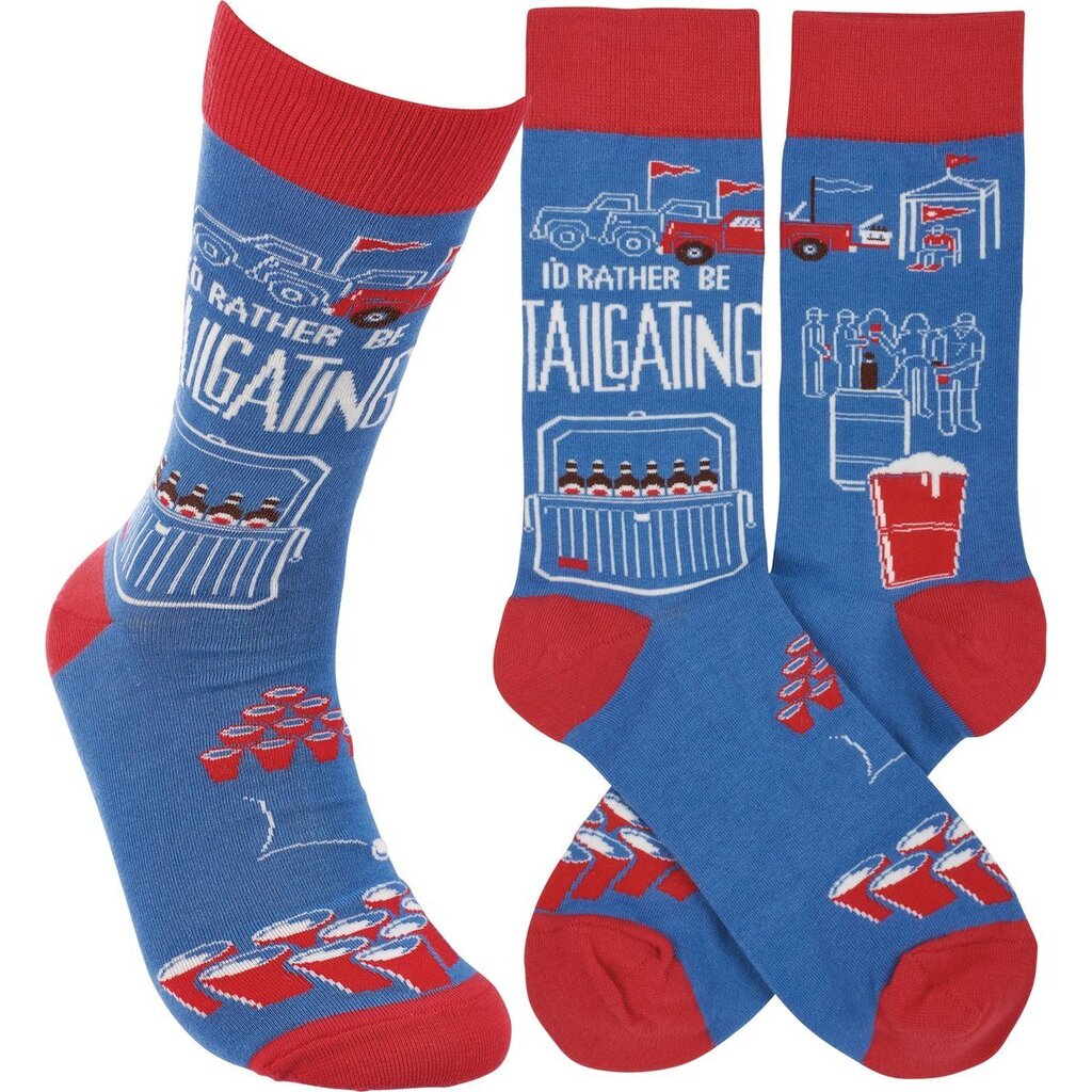 Rather Be Tailgating Socks 115036