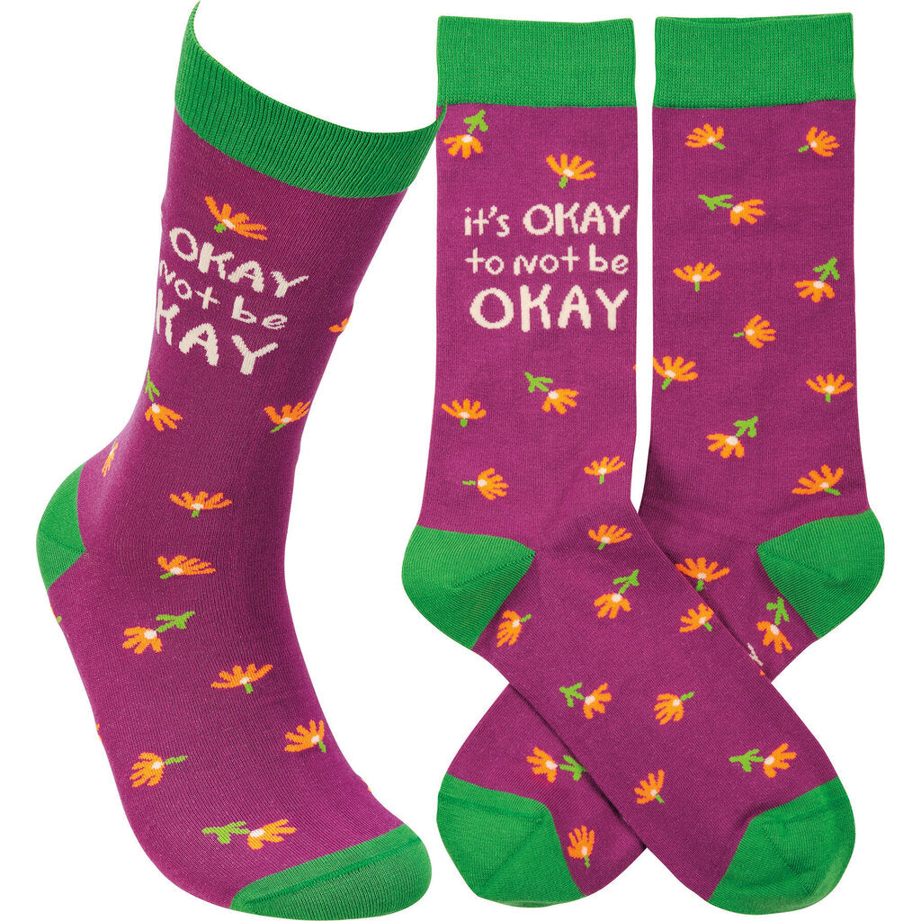 It's Okay Socks 113865