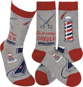 Awesome Barber Socks 109624
