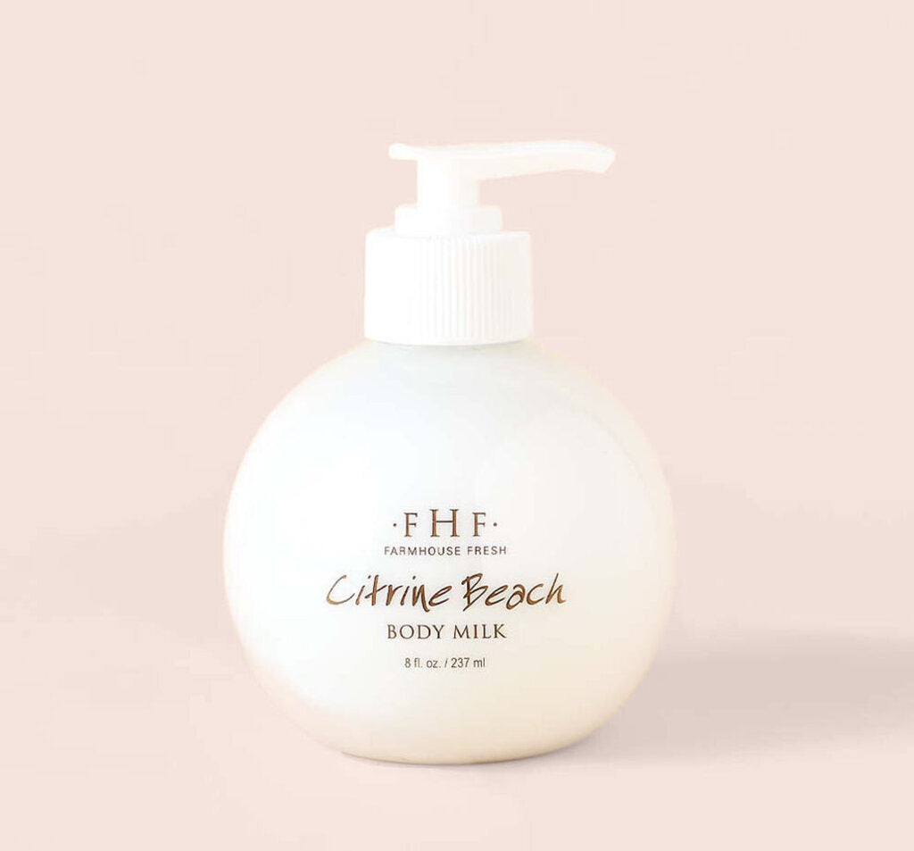 CITRINE BEACH Body Milk Pump 8 oz