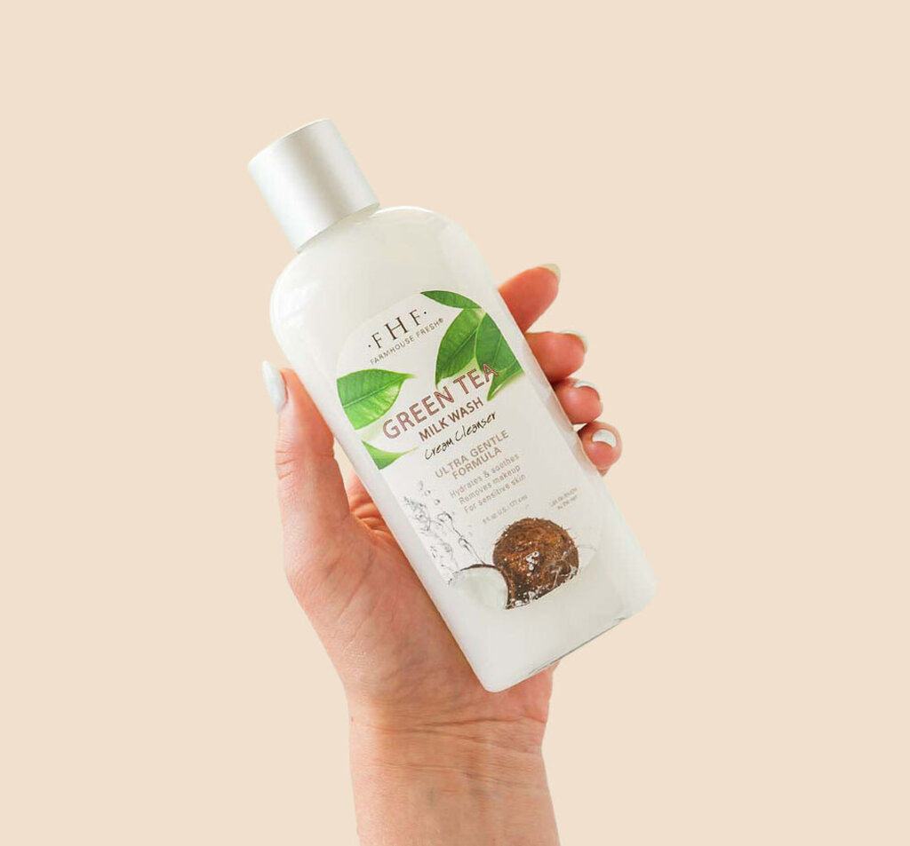GREEN TEA Milk Wash Facial Cleanser 6 oz