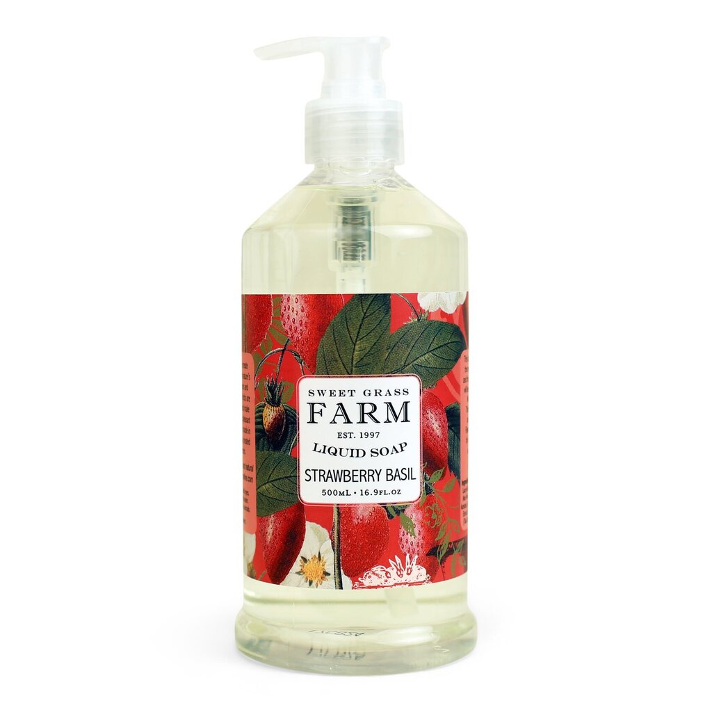 Strawberry Basil Body Lotion Meadow 16.9 oz